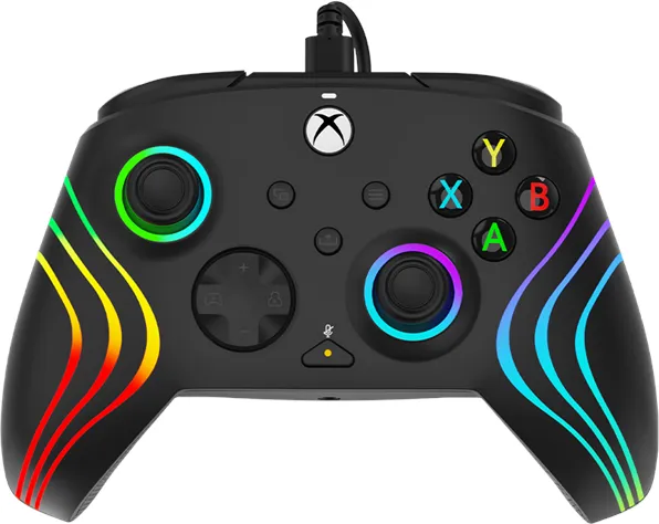 PDP Afterglow Wave Kablet Kontroller - Svart - Kontroller - Microsoft Xbox One